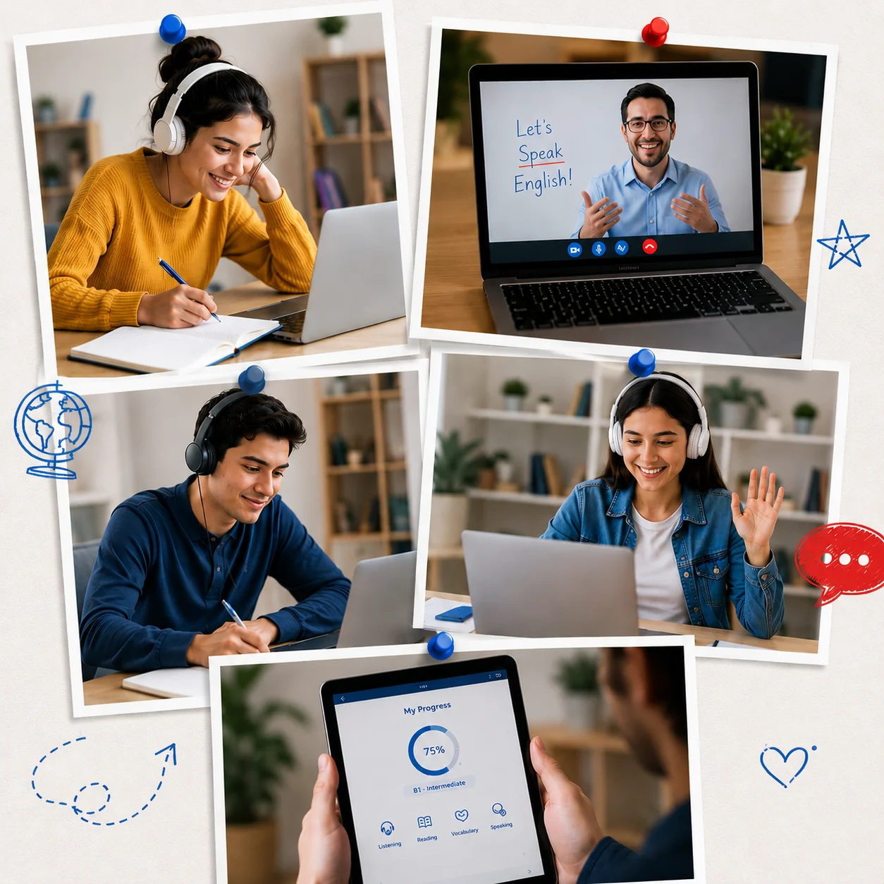 Face2Face Smart English Learning.