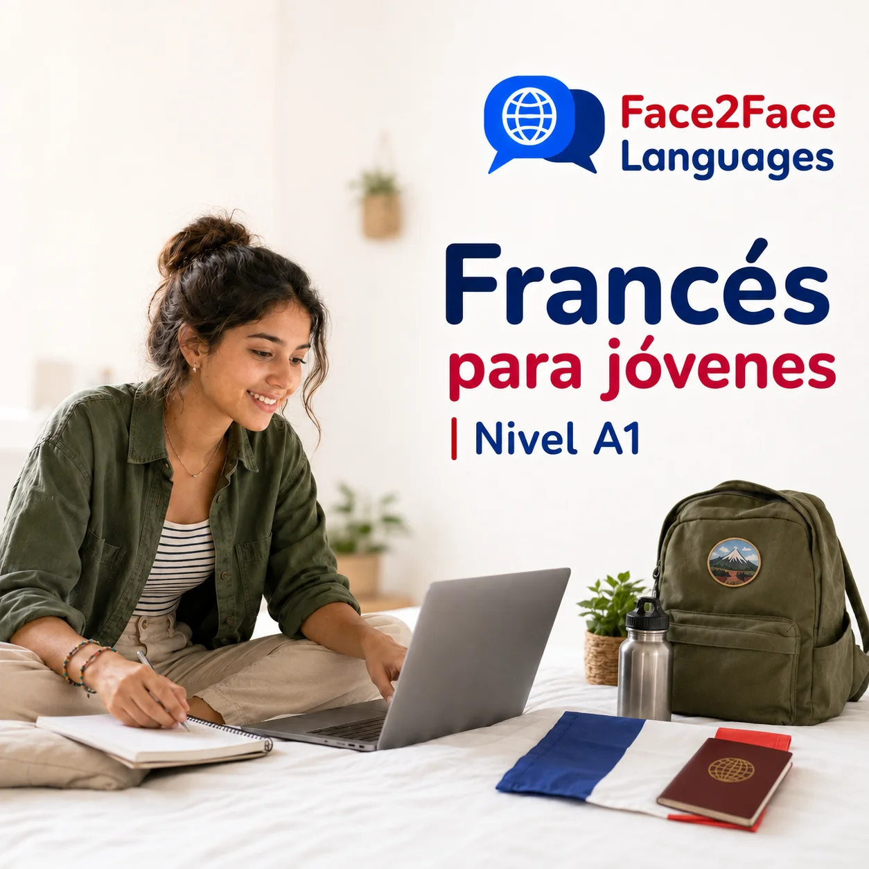 Francés Nivel Principiante | Edades: 15 años o más