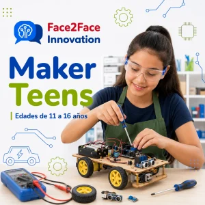 Curso de robótica maker para adolescentes